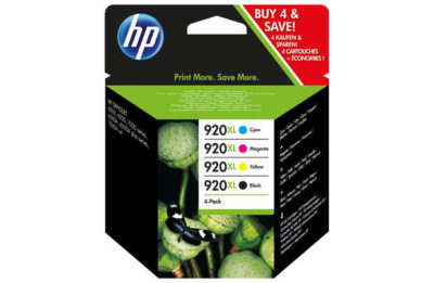 HP 920XL Black/Tri Colour Ink Cartridge Pack.